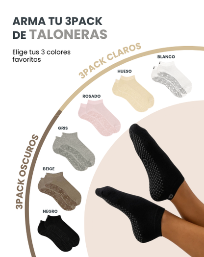 Taloneras Antideslizantes - Clásicas - Arma tu 3Pack