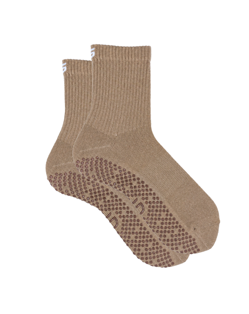 Tobilleras Antideslizantes - Clásicas Beige